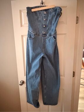 Denim jumpsuit